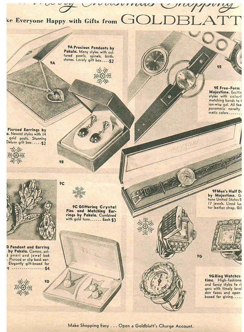 Vintage Jewelry & Watch Ads